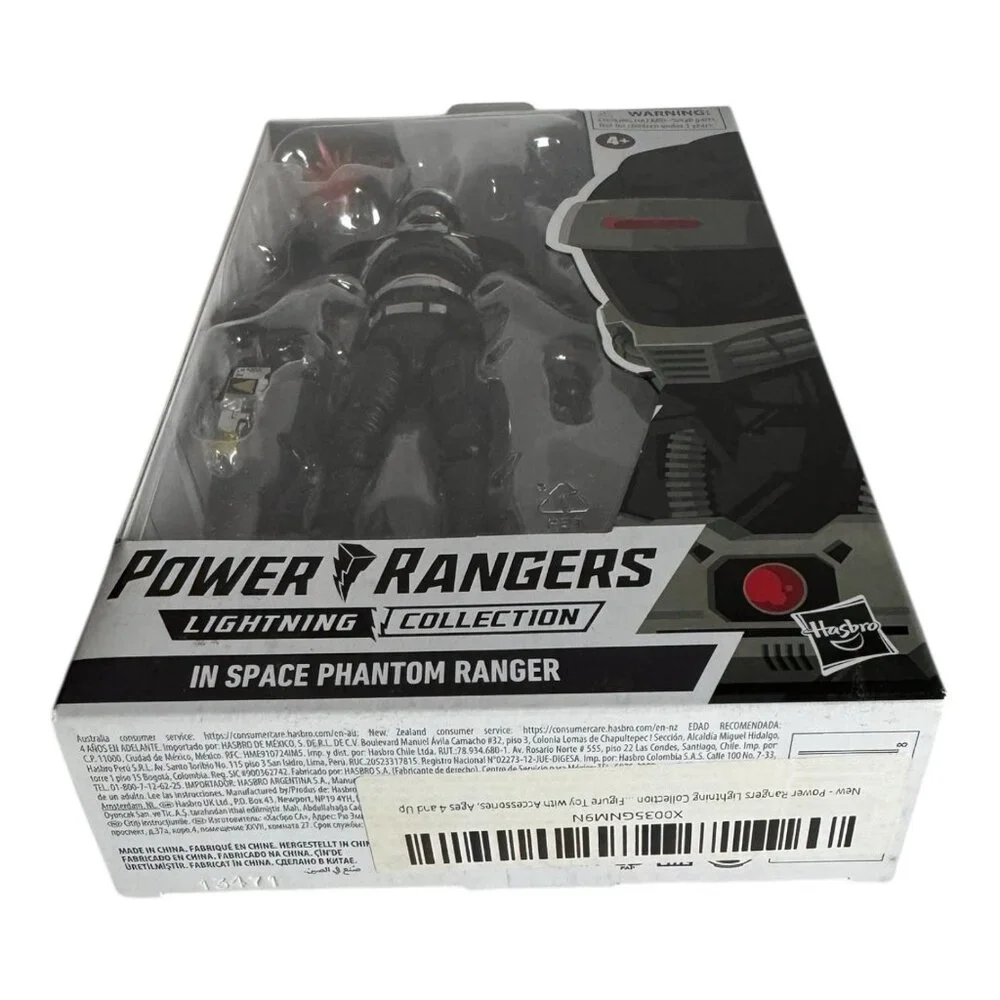 Power Rangers Lightning Collection In Space Phantom Ranger 6" Action Figure - Picture 4 of 5